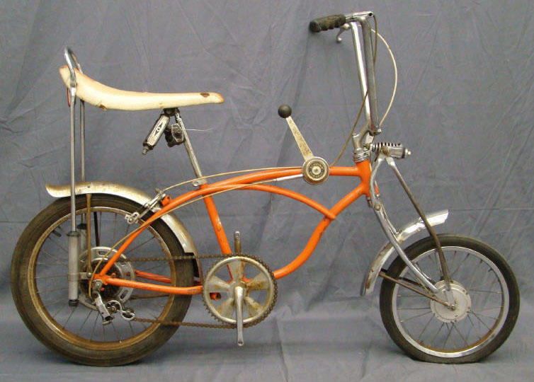 orange krate bicycle