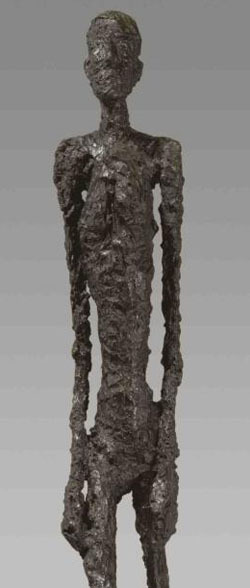 Bronze Sculpture Giacometti Alberto Inscribed Walking Man I L